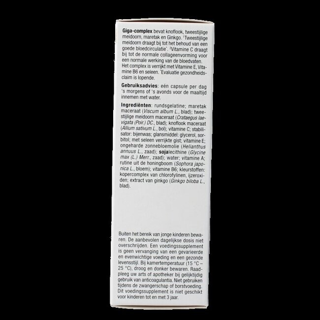 Fytostar Giga complex knoflook 80 Capsules