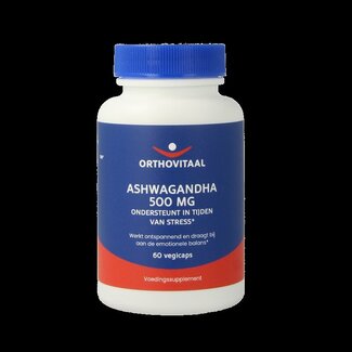 OrthoVitaal OrthoVitaal Ashwagandha 500mg 60 Vegetarische capsules
