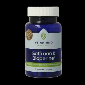 Vitakruid Vitakruid Safran 28 mg (Affron) & Bioperine 60 gélules végétales