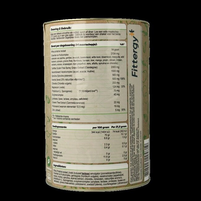 Fittergy Greenswhey 325 g