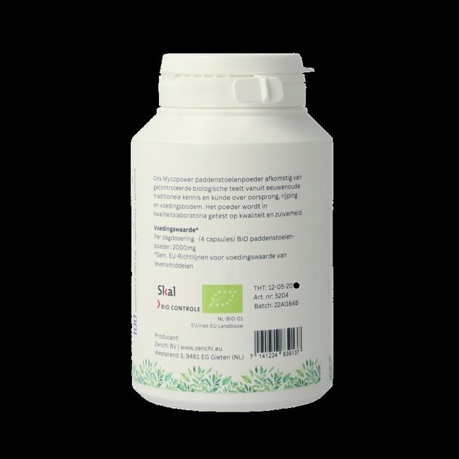 Mycopower Chaga bio 100 Capsules