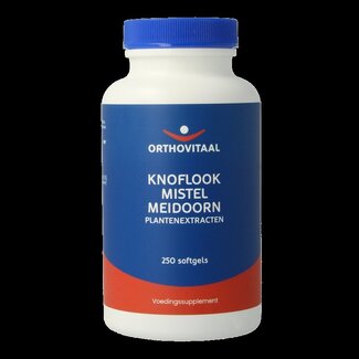 OrthoVitaal OrthoVitaal Knoflook mistel meidoorn 250 Softgels