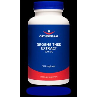 OrthoVitaal OrthoVitaal Extrait de thé vert 500mg 120 capsules végétariennes