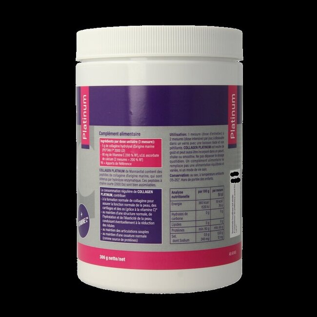 Mannavital Collagen platinum 306 Gram