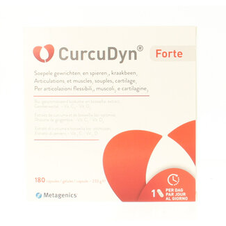 Metagenics Metagenics Curcudyn forte 180 Gélules