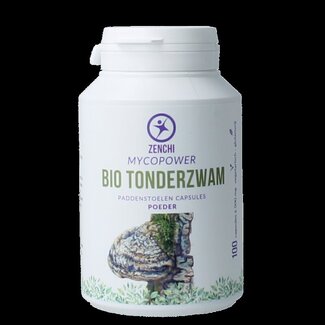 Mycopower Mycopower Tonderzwam bio 100 Capsules