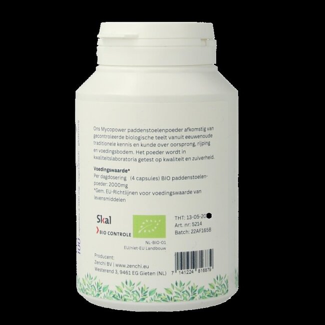 Mycopower Hericium bio 100 Capsules