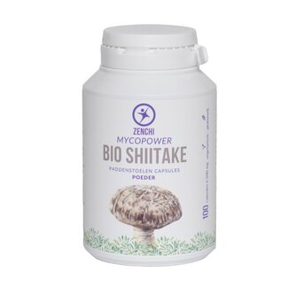 Mycopower Mycopower Shiitake bio 100 Capsules