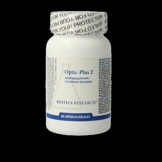 Biotics Biotics Optic plus 2 ogen 60 Capsules