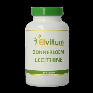 Elvitum Elvitum Zonnebloem lecithine 90 Capsules