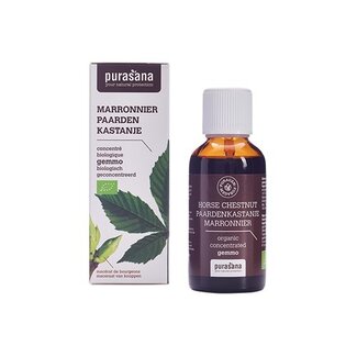 Purasana Purasana Puragem paardenkastanje bio 50 Milliliter