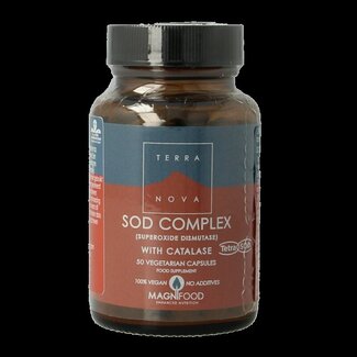 Terranova Terranova SOD Complex met catalase 50 Vegetarische capsules