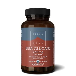 Terranova Terranova Beta glucans 250mg complex 100 Vegetarische capsules