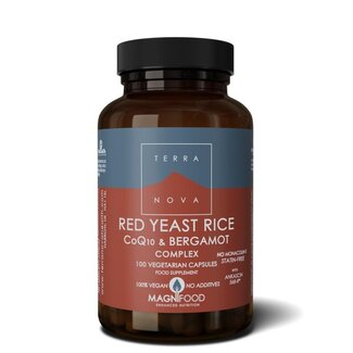 Terranova Terranova Red yeast rice CoQ10 bergamot complex 100 Vegetarische capsules