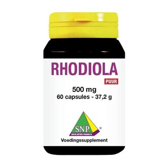 SNP SNP Rhodiola 500mg puur 60 Capsules