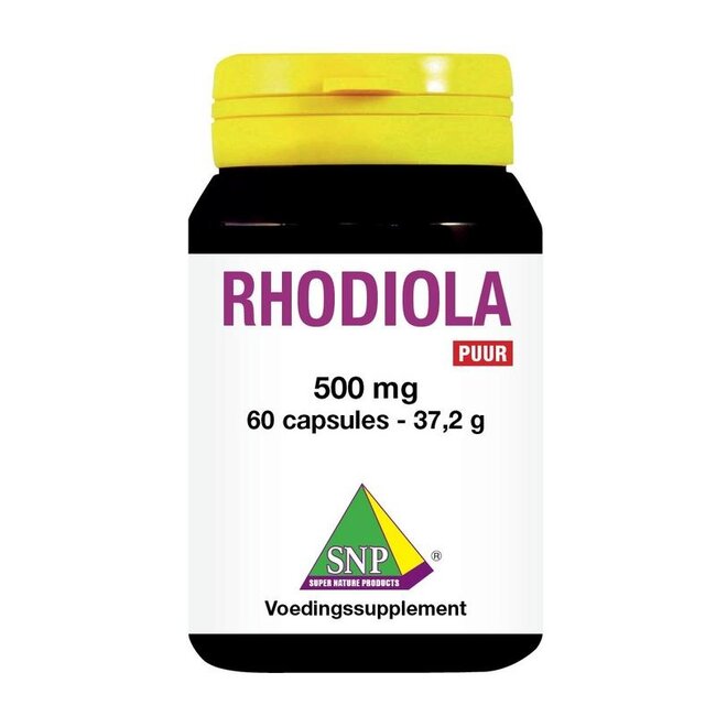 SNP Rhodiola 500mg puur 60 Capsules