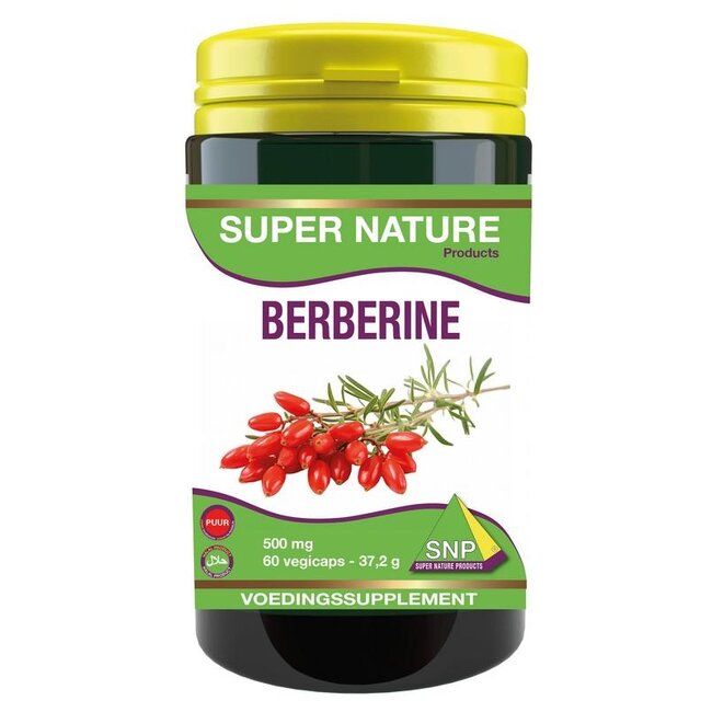 SNP Berberine 500mg puur 60 Vegetarische capsules