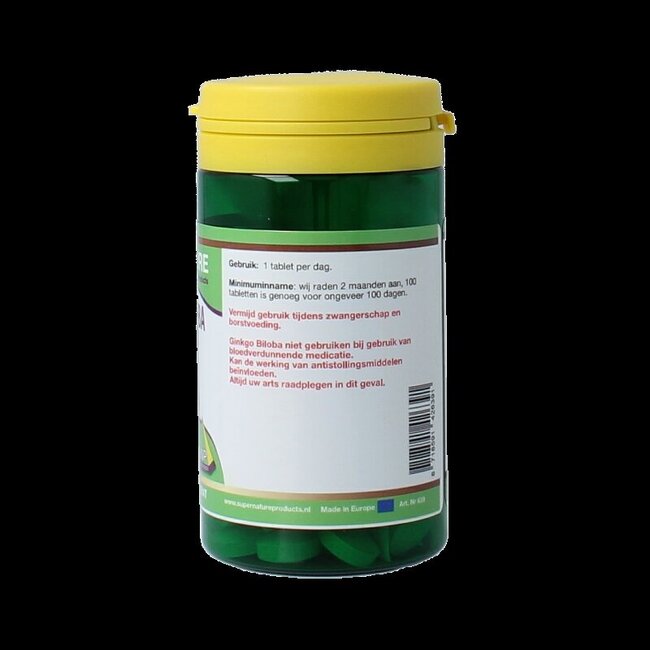 SNP Ginkgo biloba 2500mg 100 Comprimés