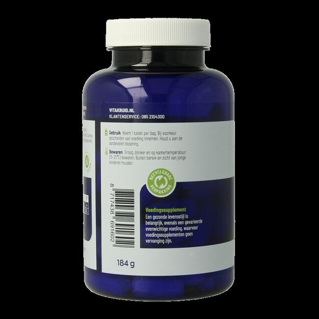 Vitakruid L-Lysine 1000mg met vitamine C 90 Tabletten