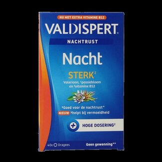 Valdispert Valdispert Nacht sterk 40 Dragees