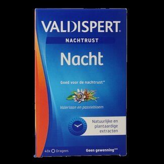 Valdispert Valdispert Nacht 40 Dragees