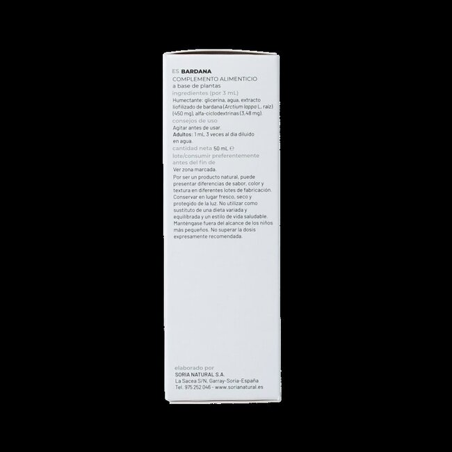 Soria Natural Arctium lappa extract 50 Milliliter