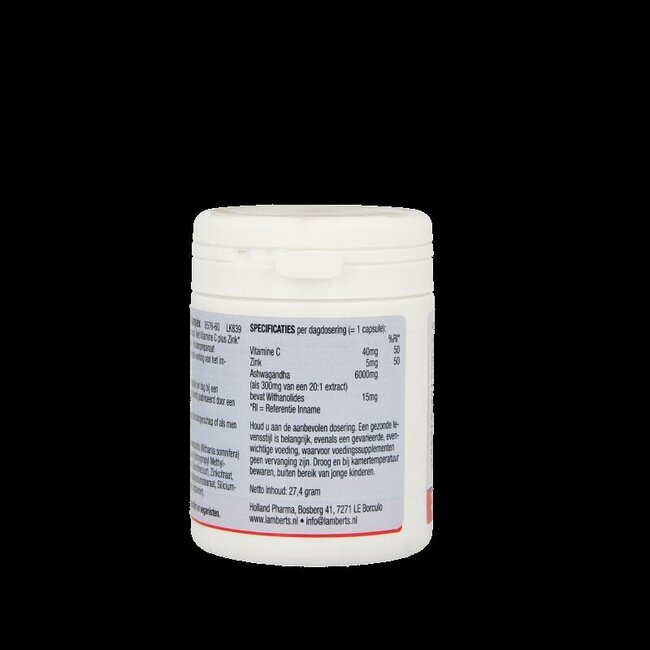 Lamberts Ashwagandha complex 60 Capsules