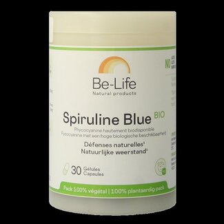Be-Life Be-Life Blauwe spirulina bio 30 Capsules