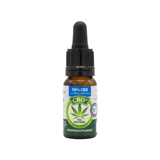 Jacob Hooy Jacob Hooy CBD Olie 10% 10 Milliliter