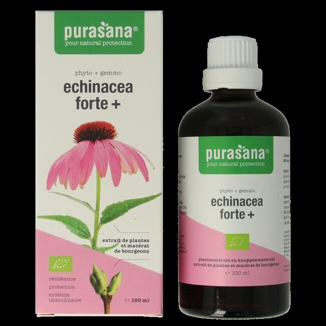 Purasana Echinacea forte + vegan bio  100 Milliliter