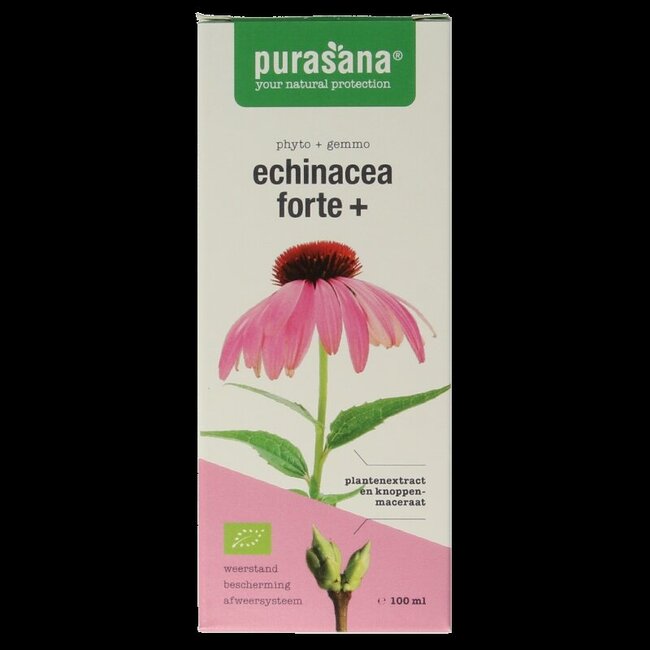Purasana Échinacée forte + végan bio 100 Millilitres