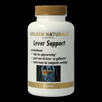 Golden Naturals Golden Naturals Lever support 60 Tabletten