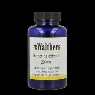 Walthers Walthers Berberine extract 350mg 90 Vegetarische capsules