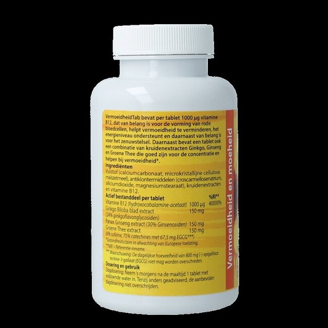 Bloem Vermoeidheidtabletten 60 Tabletten