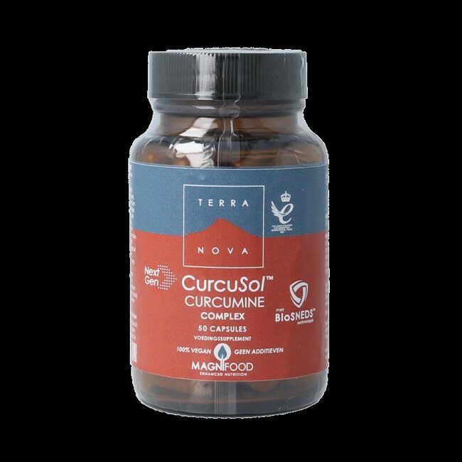 Terranova BioSNEDS CurcuSol curcumine complex 50 Capsules