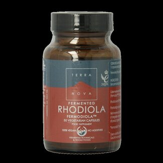 Terranova Terranova Fermented rhodiola fermodiola 50 Vegetarische capsules