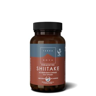 Terranova Terranova Fermented shiitake 50 Vegetarische capsules