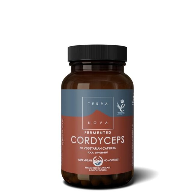 Terranova Fermented cordyceps 50 Vegetarische capsules