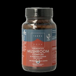 Terranova Terranova Fermented mushroom complex 50 Vegetarische capsules