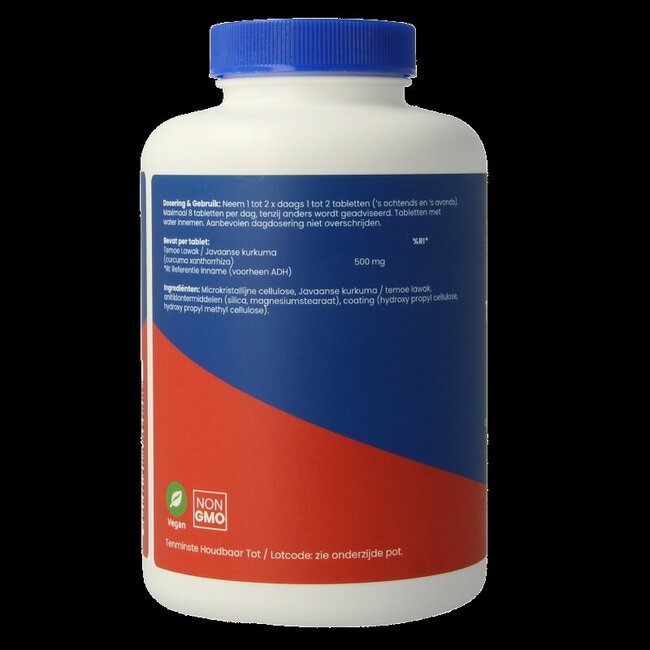 OrthoVitaal Temoe lawak 500mg 180 Tabletten