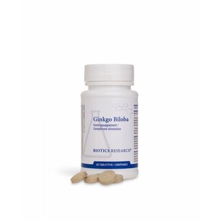 Biotics Biotics Ginkgo biloba (24%) extract 60 Tabletten