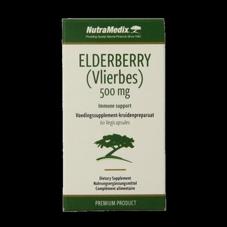 Nutramedix Nutramedix Vlierbes elderberry 60 Capsules