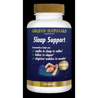 Golden Naturals Golden Naturals Slaap support 180 Vegetarische capsules
