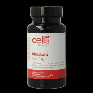 CellCare CellCare Rhodiola 500mg 60 Vegetarische capsules