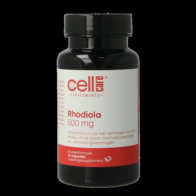CellCare Rhodiola 500mg 60 Vegetarische capsules