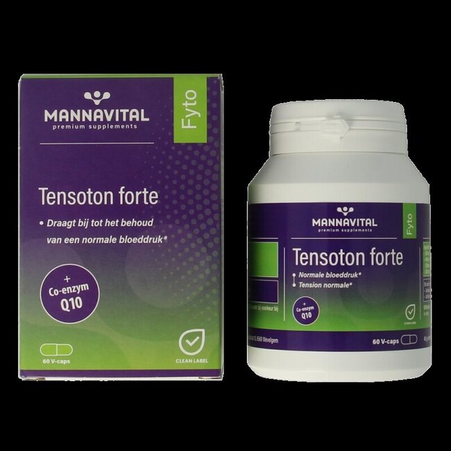 Mannavital Tensoton forte 60 Vegetarische capsules