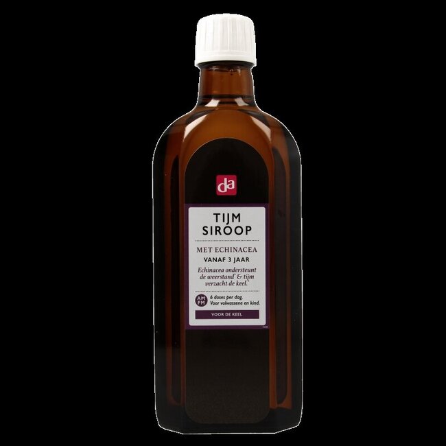 DA Tijmsiroop met echinacea  250 Milliliter