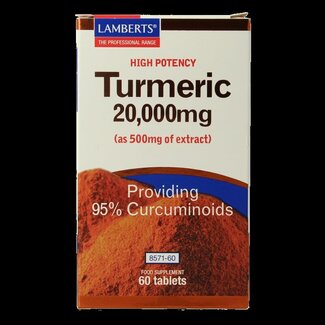 Lamberts Lamberts Curcuma 20.000mg (curcuma) 60 Comprimés