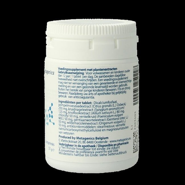 Metagenics Paracid 45 Tabletten