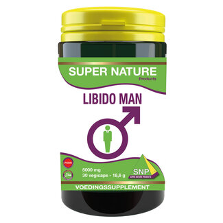 SNP SNP Libido man extra forte 5000mg puur 30 Vegetarische capsules